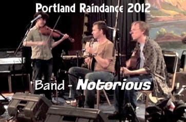 Notorious with Nils Fredland at Portland Raindance 2012